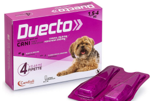 Candioli Duecto Spot On 4 Pipette cane da 1,5-4 Kg